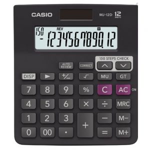 CASIO MJ12DA Desktop Calculator | CASIO Education