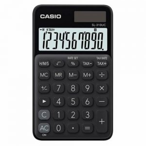 CASIO SL310UC Compact Desktop Calculator Black | CASIO Education